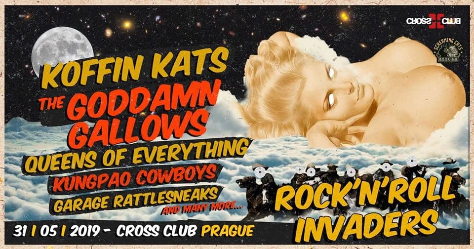 Koffin Kats & The Goddamn Gallows - Cross Square - Prague