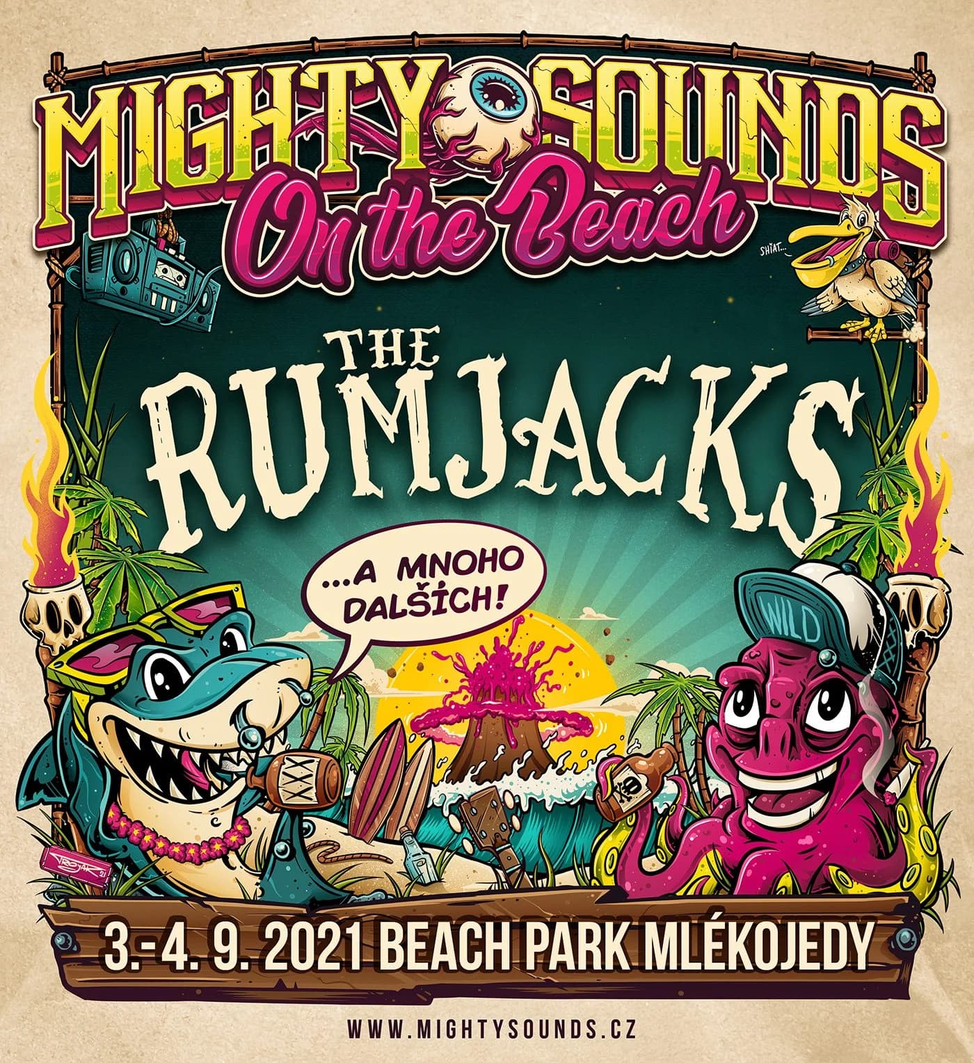 Mighty Sounds on the Beach v Mlékojedech