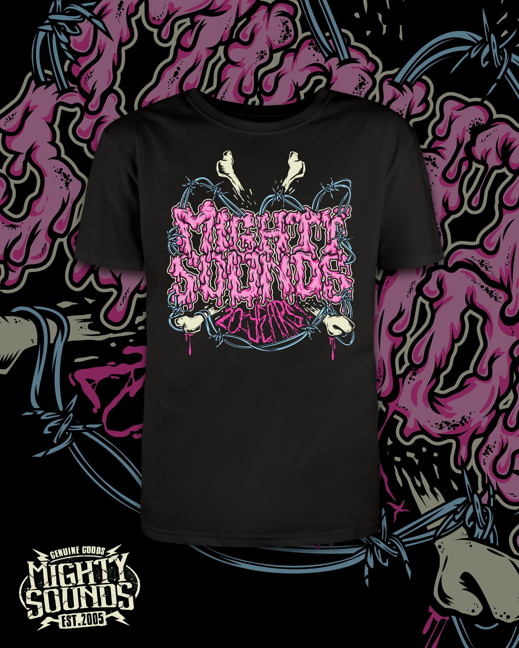 🧠🔥 MIGHTY SOUNDS 20 YEARS — LIMITED BRAIN DROP