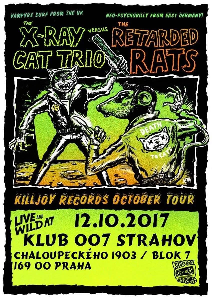 X-ray Cat Trio VS: Retarded Rats