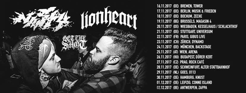 Lionheart (USA), Nasty (BE), Get The Shot (CAN), NBF