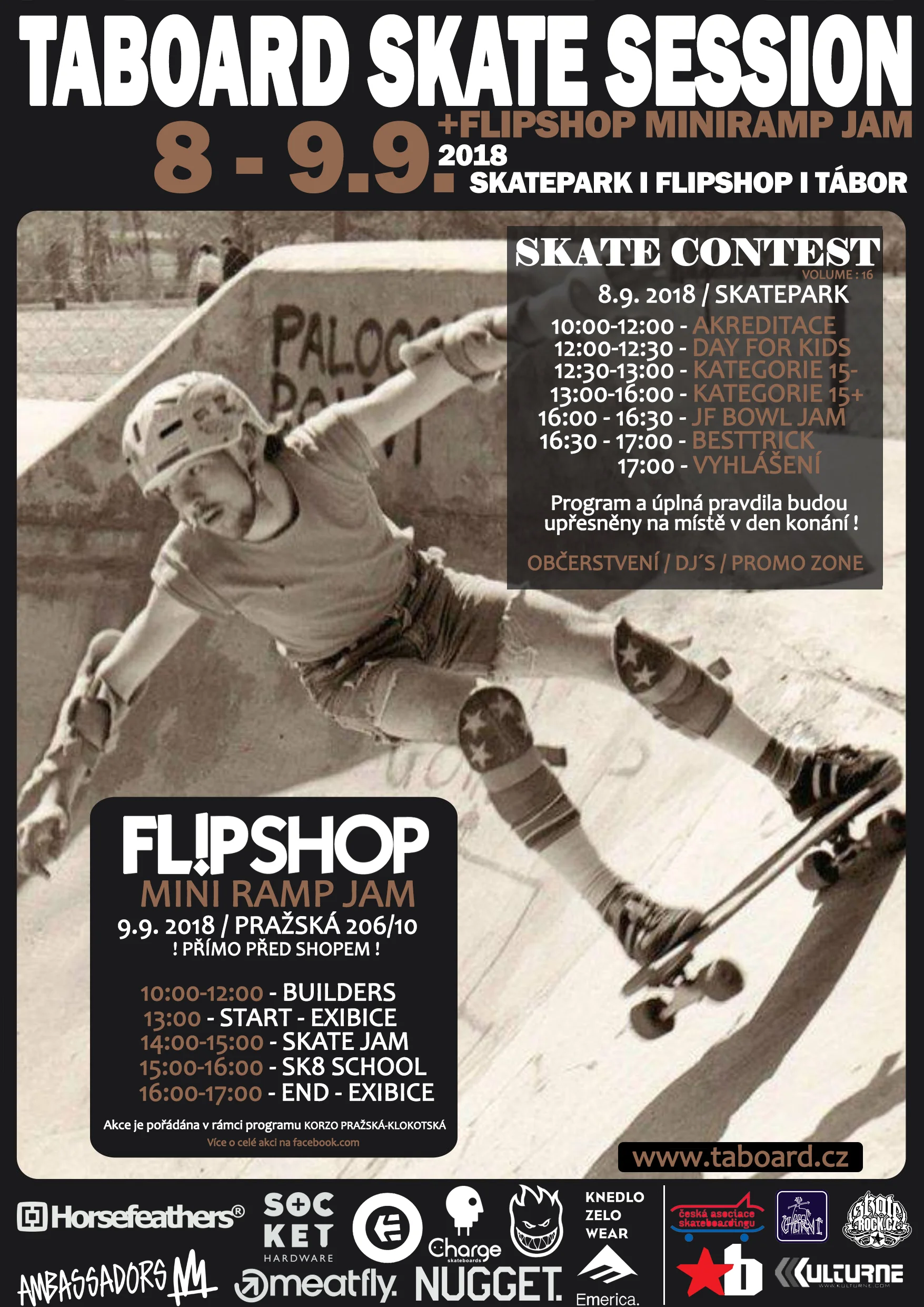 Taboard Skate Session + Flipshop Mini Ramp Jam 2018