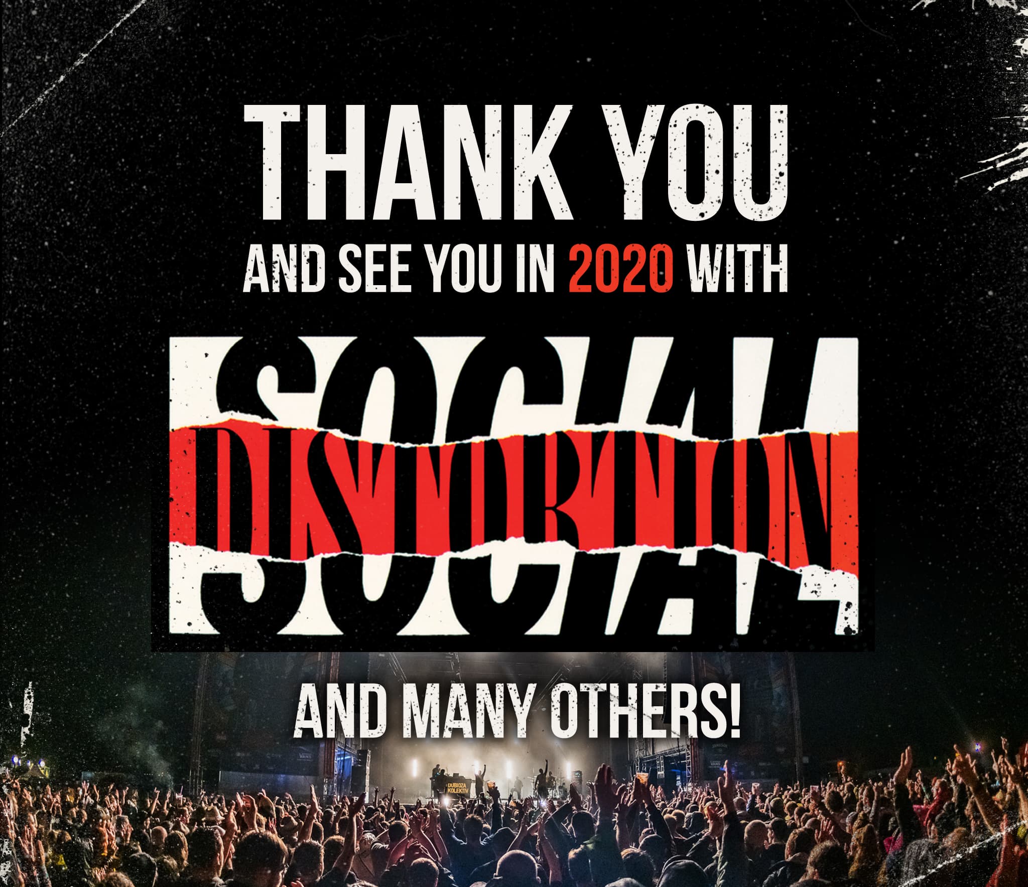 Social Distortion na Mighty Sounds vol. 16 - Save the date