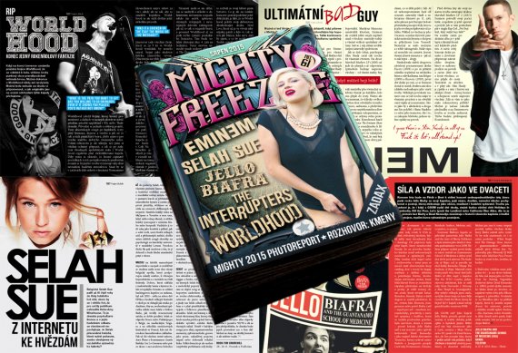 Vyšel srpnový Mighty Freezine