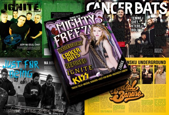 Velikonoční Mighty Freezine je venku