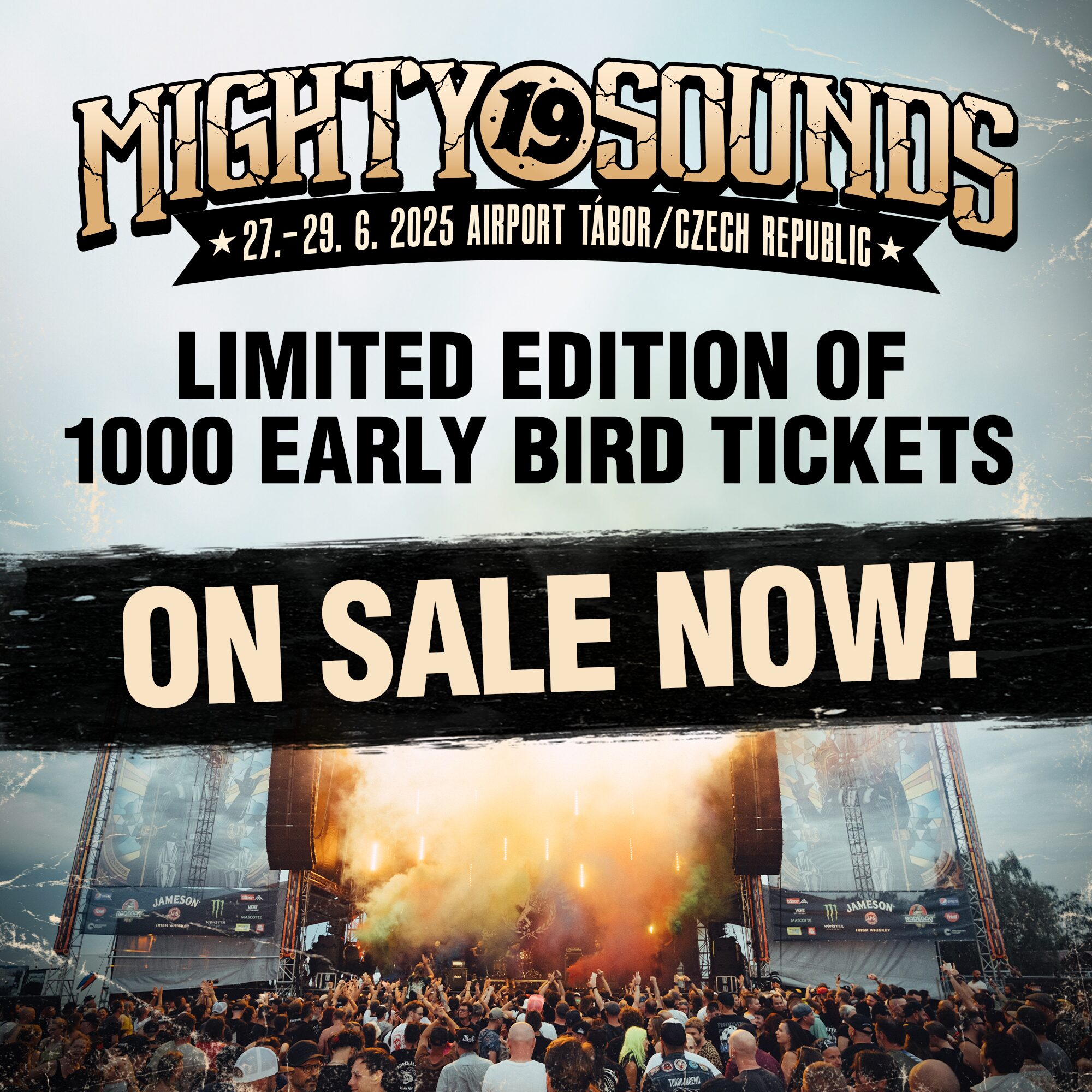Early Bird Tickets for Mighty Sounds 2025 are in sale! Mighty Sounds