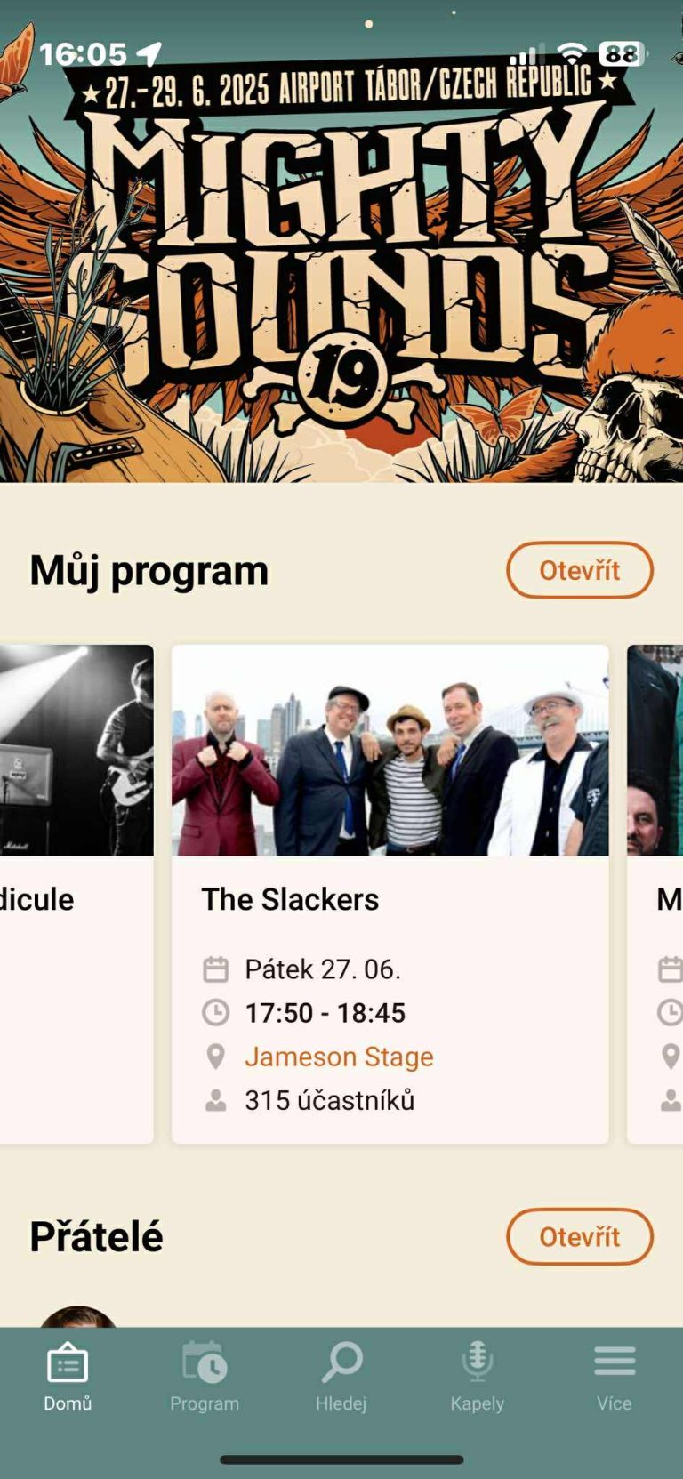 Mighty Sounds – mobilní aplikace