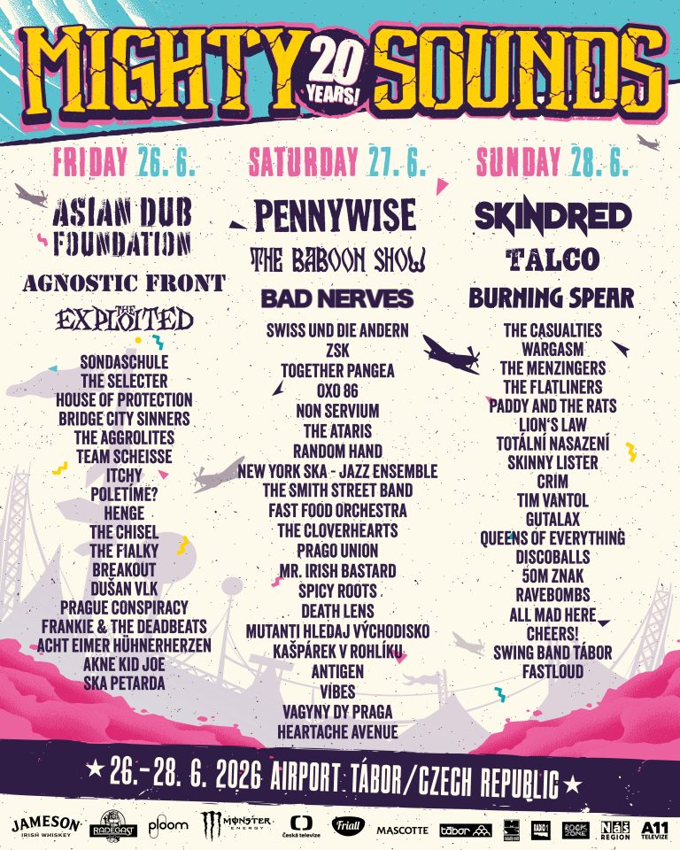 Denní line-up a jednodenní vstupenky